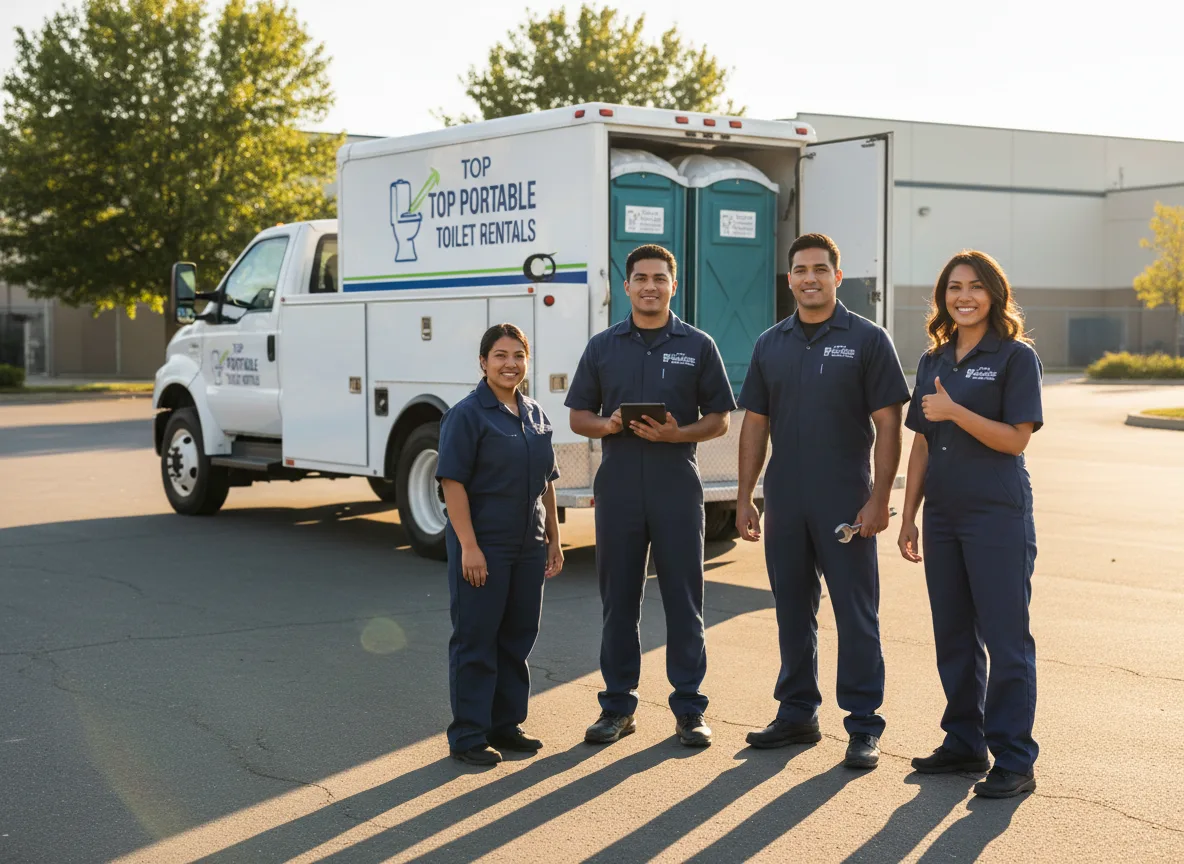 Short Term Porta Potty Rental company in Castell, TX